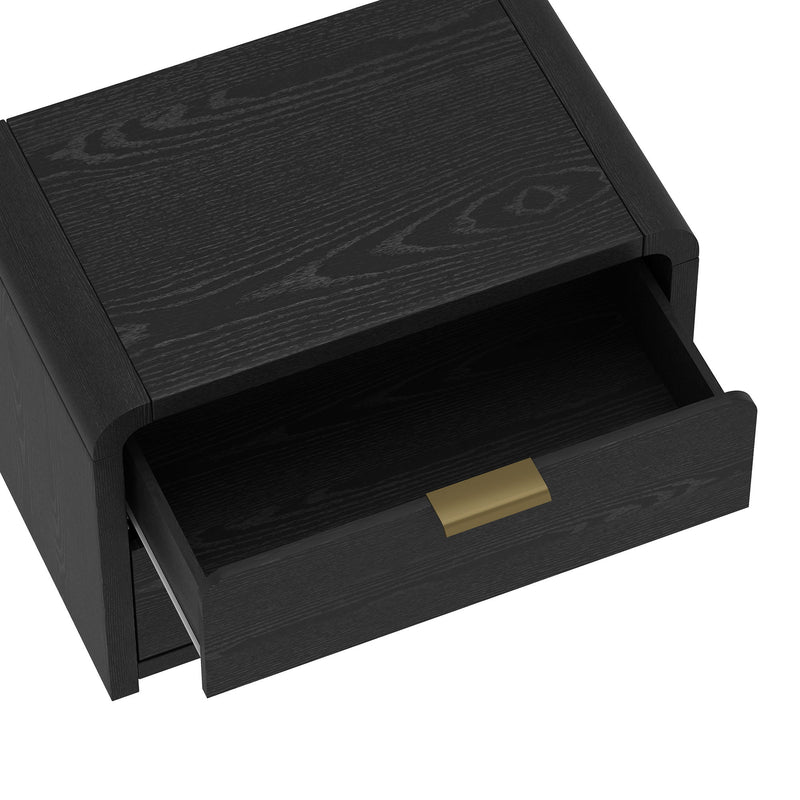 Manhattan Grace - Nightstand With Gold Handles