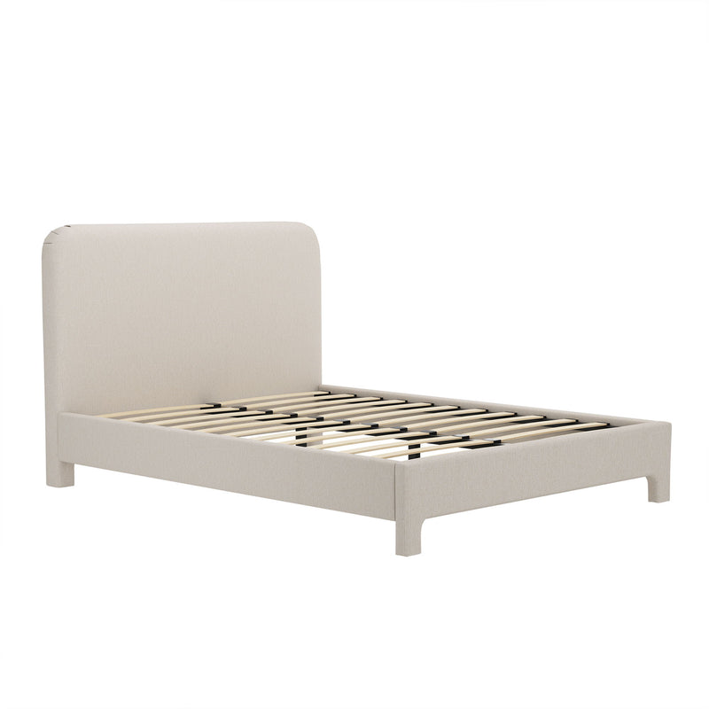 Layton - Rounded Corner Upholstered Bed