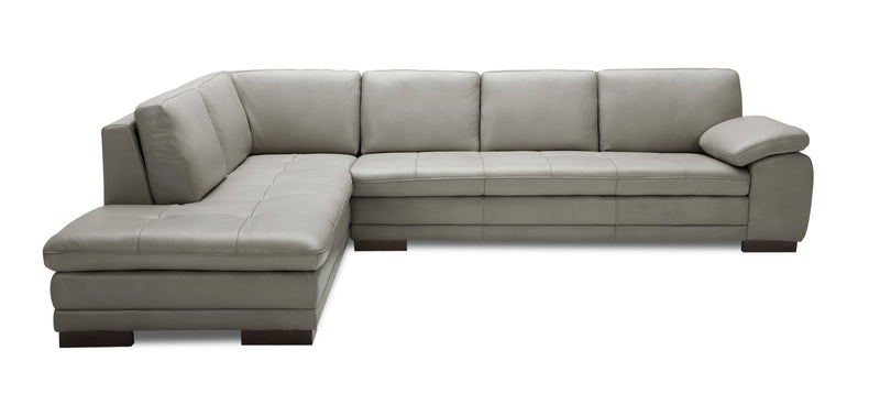 625 Italian Leather Sectional