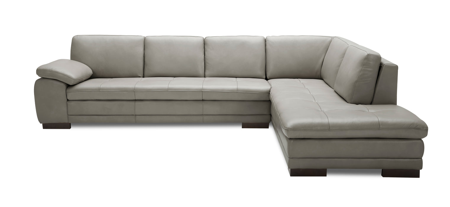625 Italian Leather Sectional