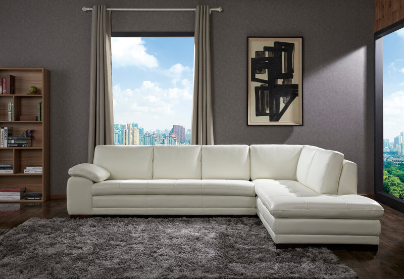 625 Italian Leather Sectional