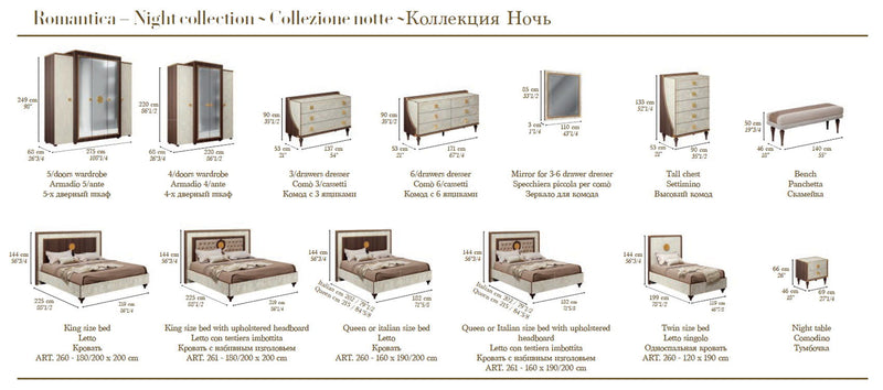 Romantica - Bed