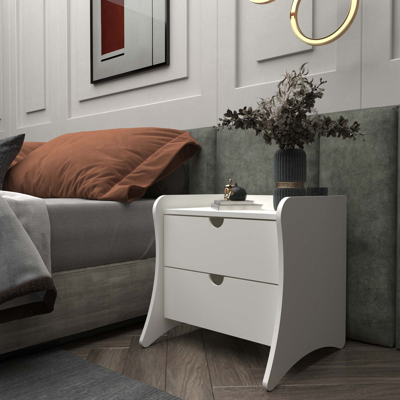 Manhattan Coney - 2-Drawer Nightstand