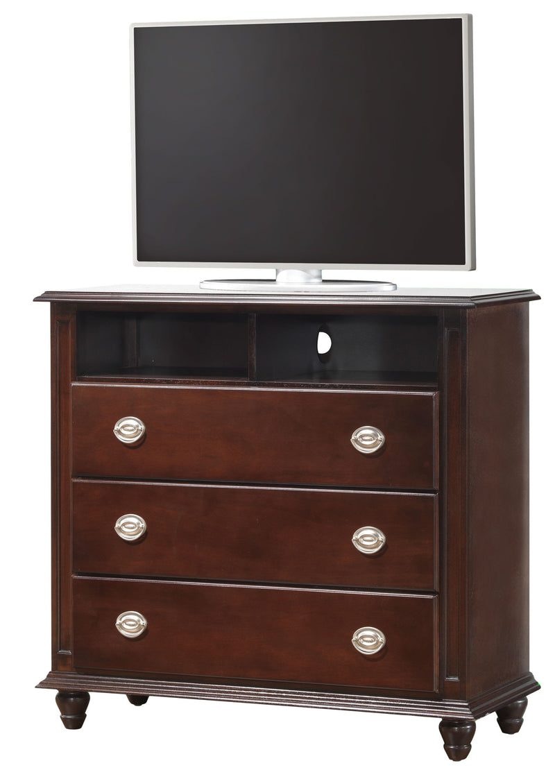 Summit - Media Chest - Cappuccino