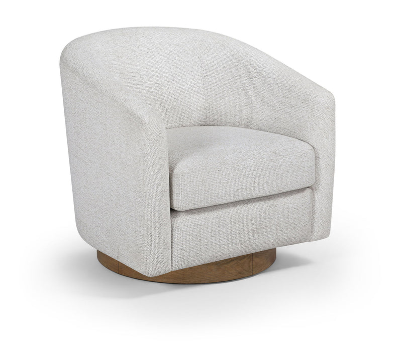 Modra - Performance Fabric Upholstered Swivel Accent Chair