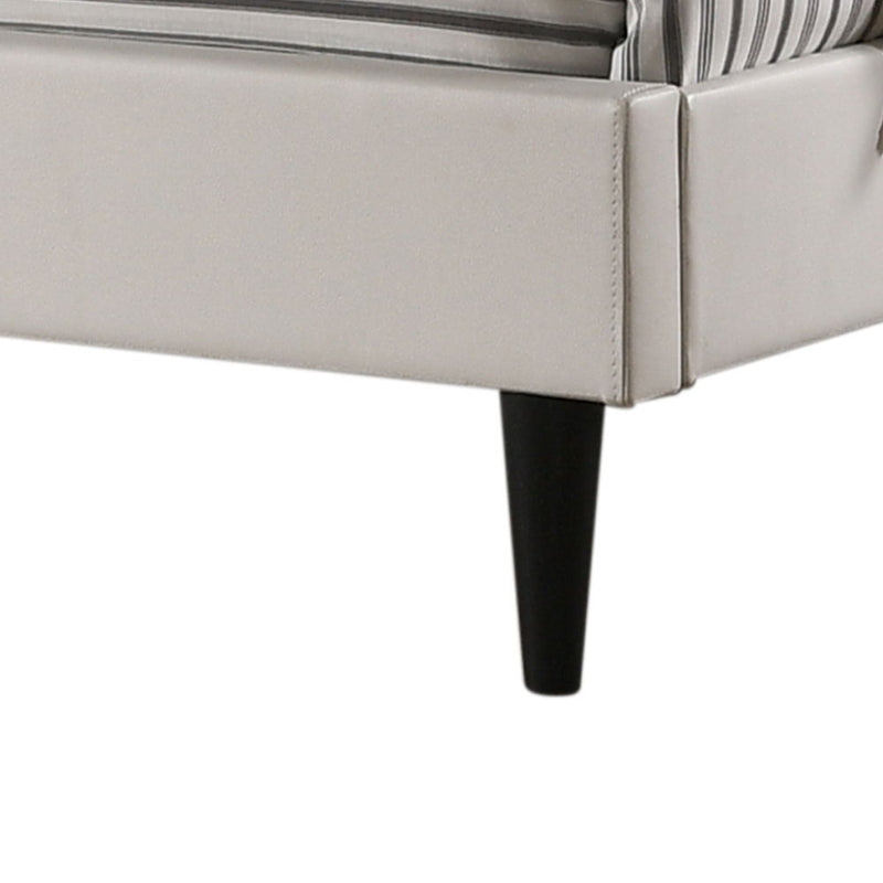 Glory Furniture - Deb - Faux Crystals Tufted Bed