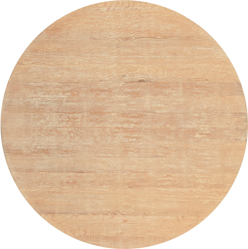 Linette 52" White Oak Wood Dining Table