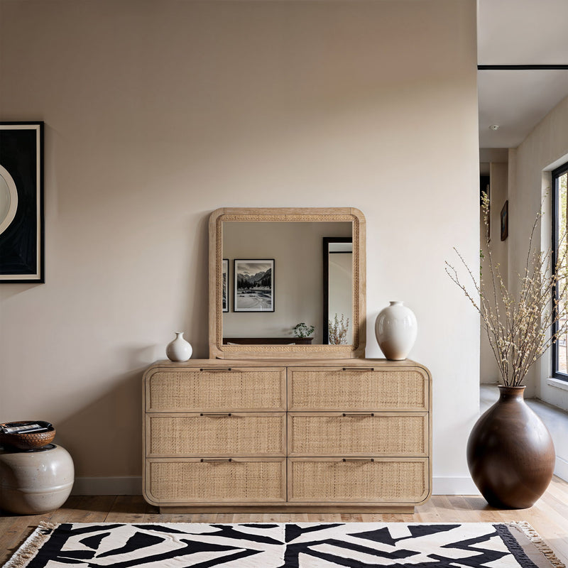 Windsor Natural Solid Wood Mirror