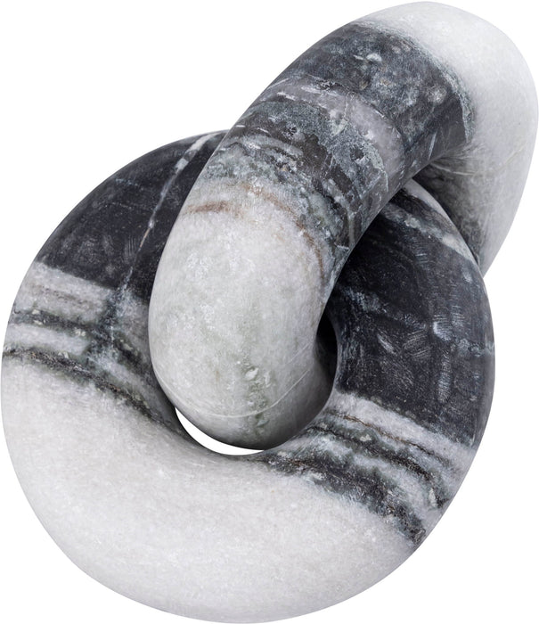 Knot Panda Marble Decorative Knot