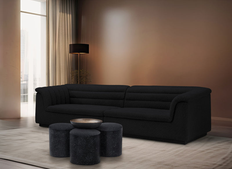 Petal Black Iron 4pc. Coffee Table