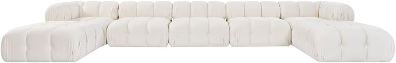 Orin - 7 Piece Modular Sectional (3 Modular Chairs, 2 Corner Chairs & 2 Ottomans)
