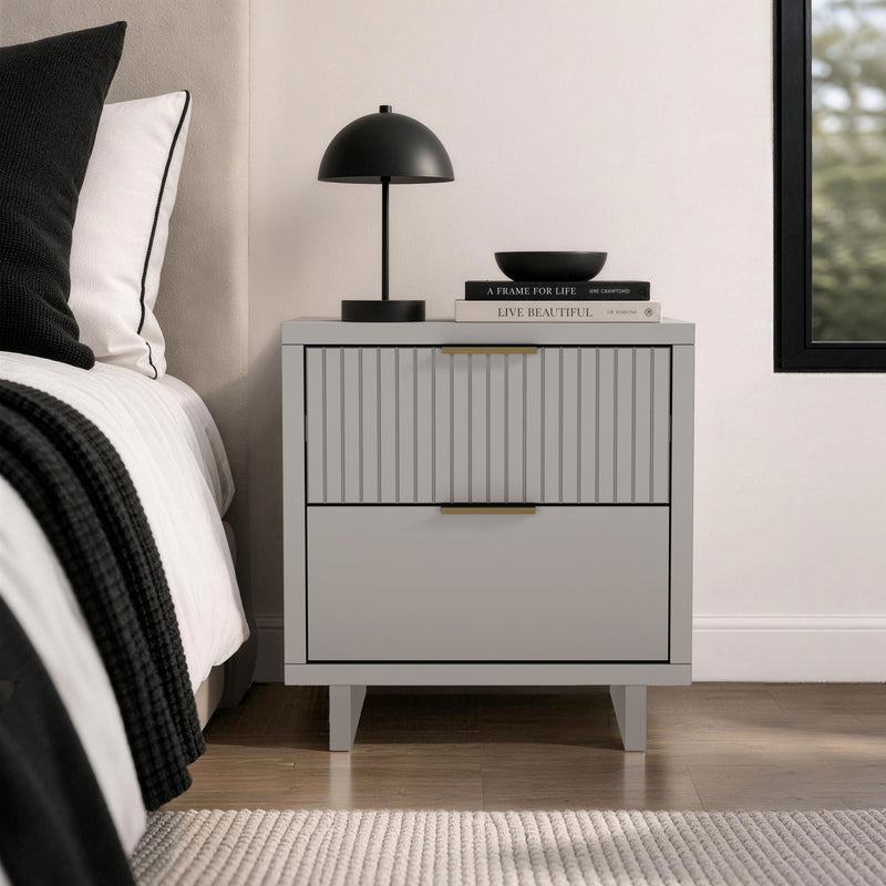 Manhattan Elara - Solid Wood Nightstand