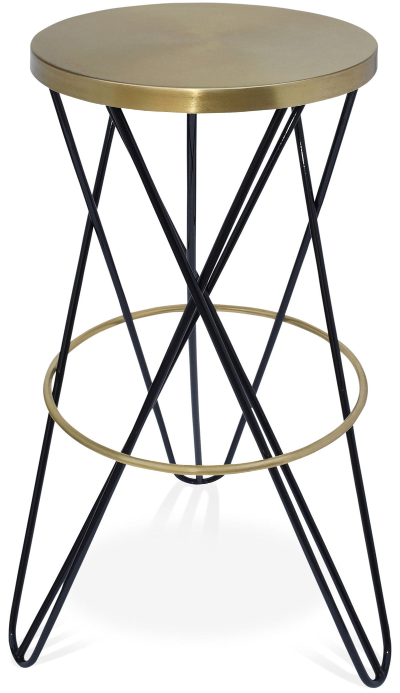 Mercury - Iron Bar Stool