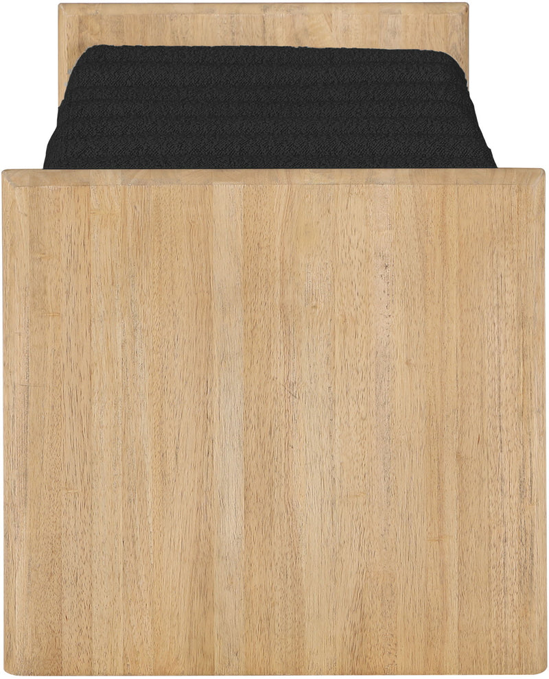 Waverly - Bench With Natural Frame
