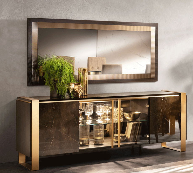 Essenza - 4 Doors Buffet - Dark Brown