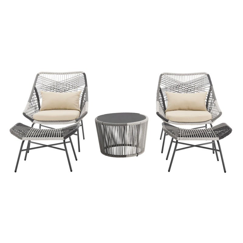 Manhattan Ashland - 5-Piece Conversation Set