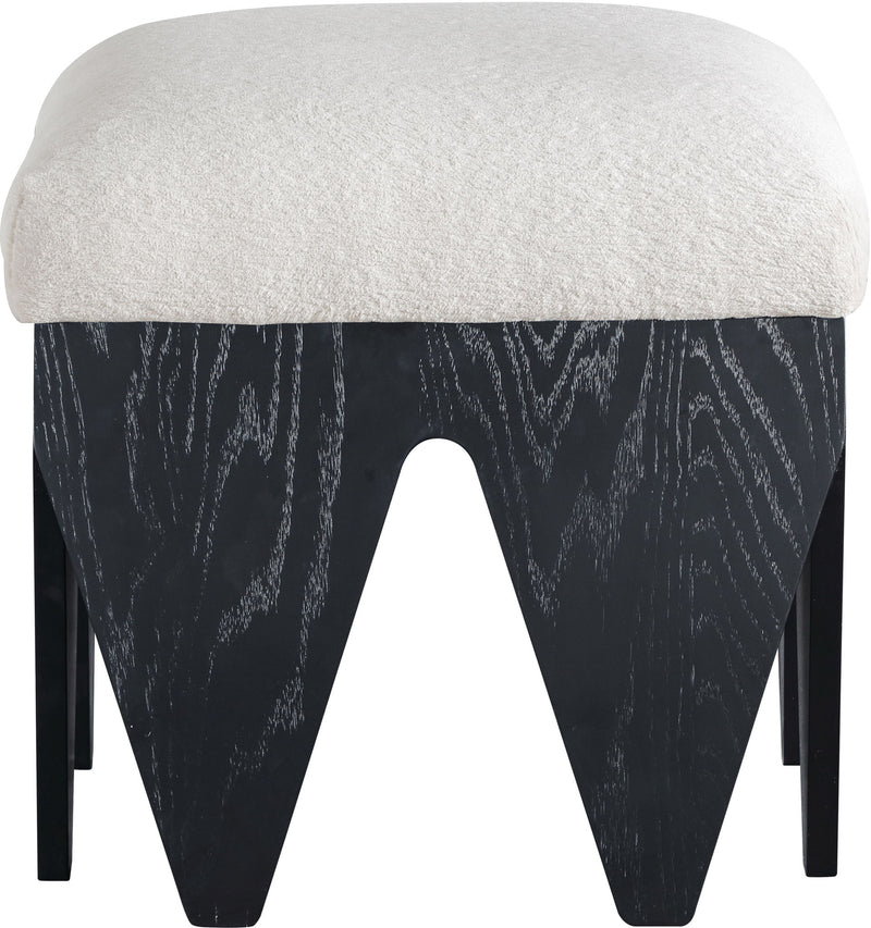 Altair - Fabric Bench - Black Base