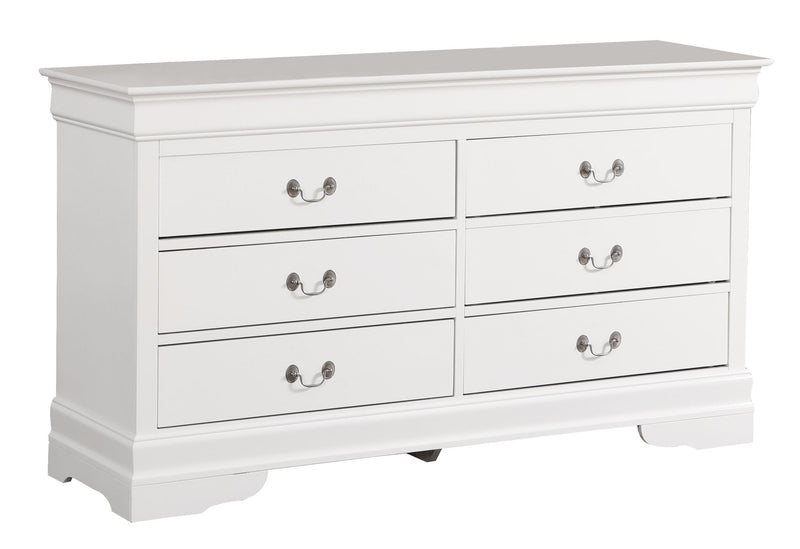 Glory Furniture - Louis Phillipe - Dresser & Mirror