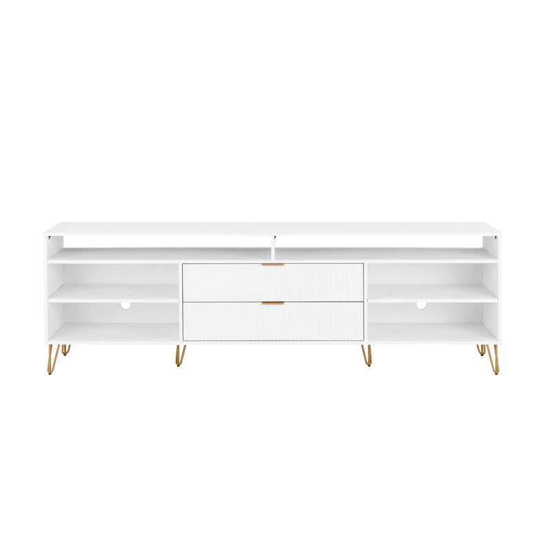 Manhattan Dumbo - Fluted TV Stand