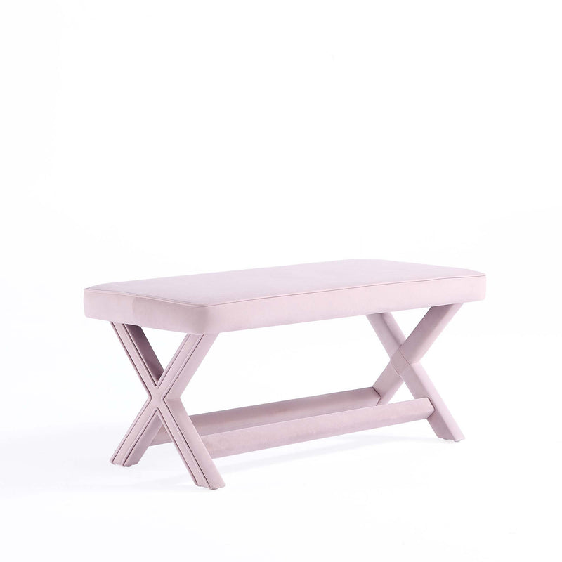 Manhattan Abigail - Velvet Accent Bench