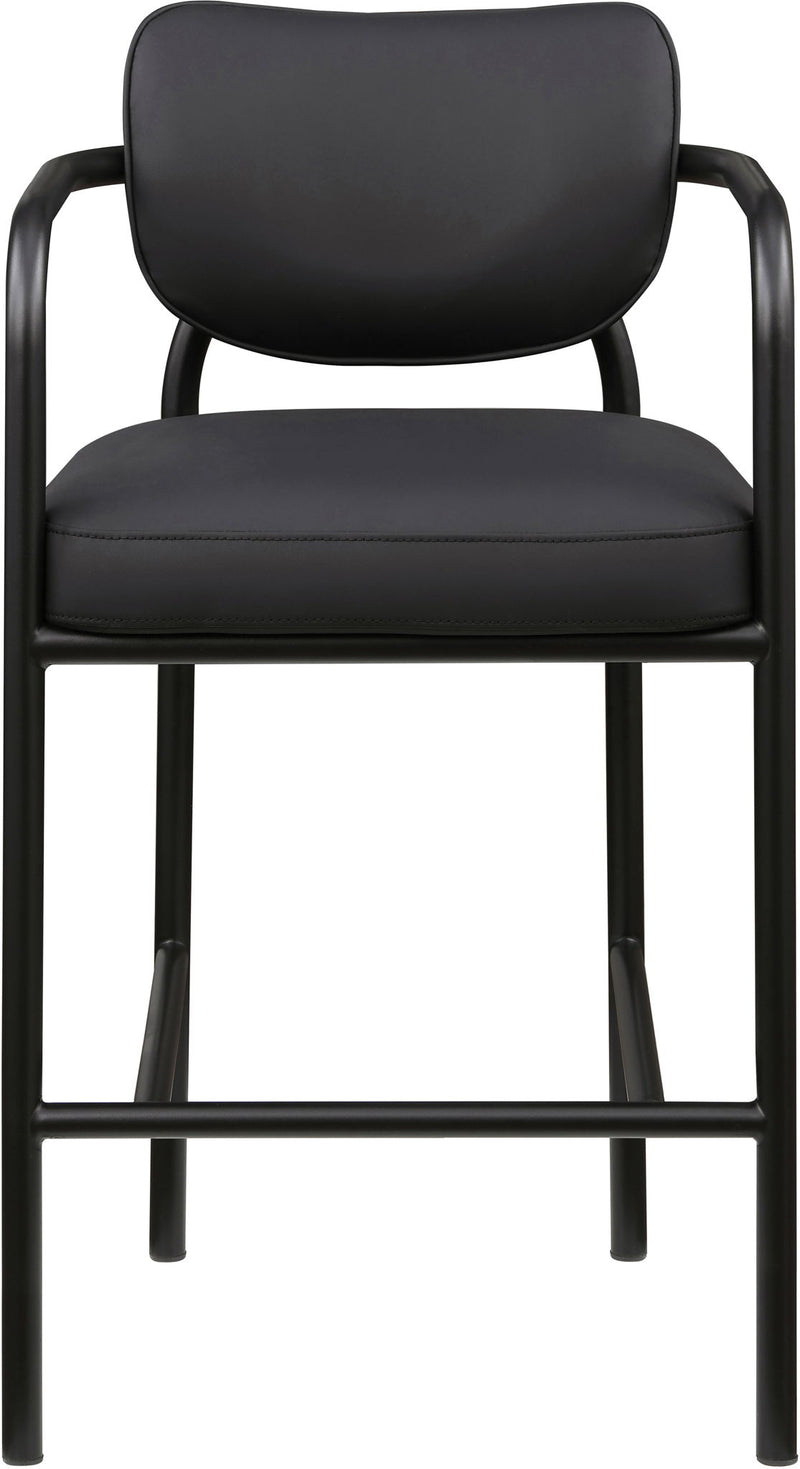 Serava - Vegan Leather Upholstered Bar Stool