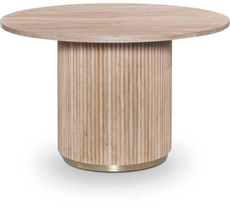 Oakhill 48" Natural Mango Wood Dining Table