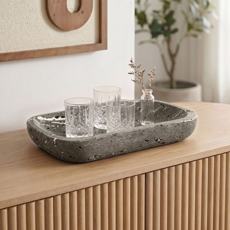 Joel - Travertine Tray