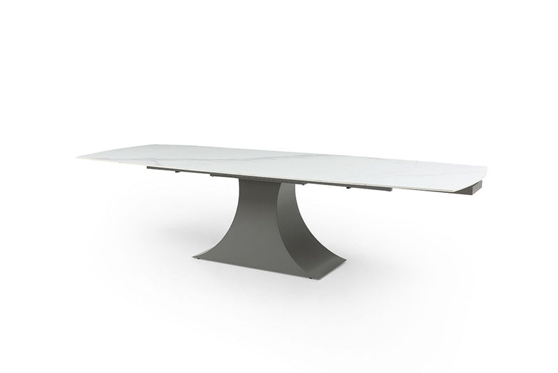 9437 - Dining Table - White / Black