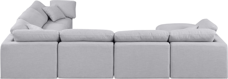 Indulge - Linen 7 Piece Modular Sectional