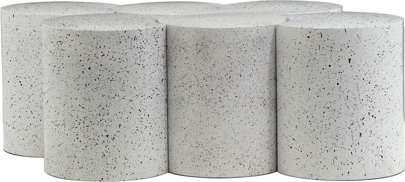Dimple - 6 Piece Modular Coffee Table - Terazzo Finish