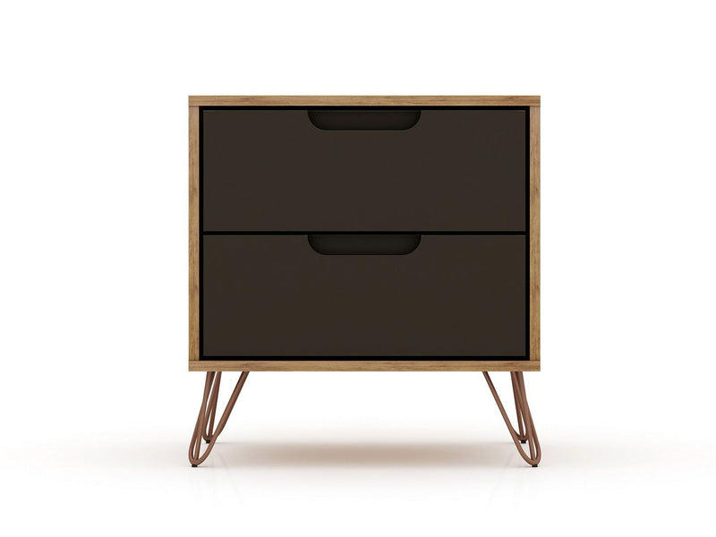 Manhattan Rockefeller - 2-Drawer Nightstand