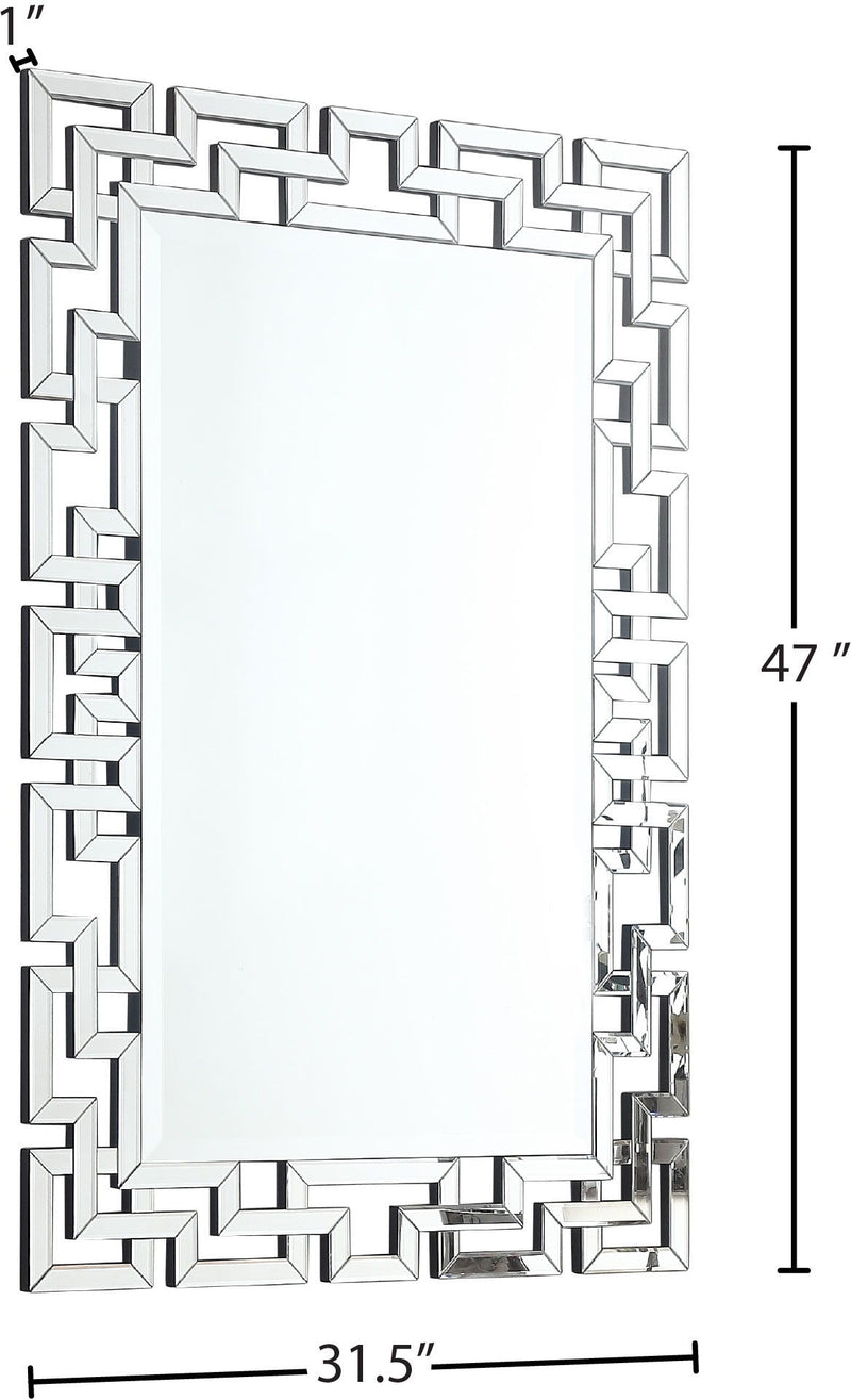 Aria Mirrored Frame Mirror