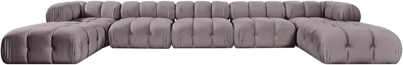 Orin - 7 Piece Modular Sectional (3 Modular Chairs, 2 Corner Chairs & 2 Ottomans)