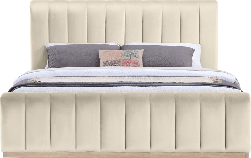 Amara - Velvet Bed