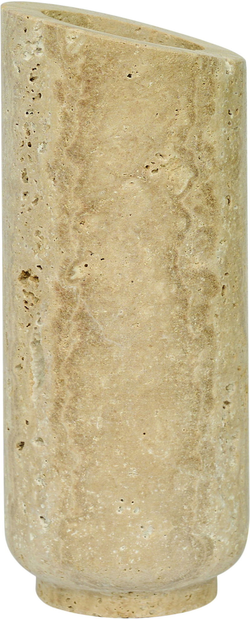 Lochlan - Travertine Vase