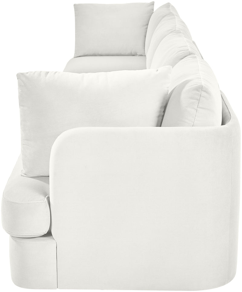 Hammond - Velvet Performance Fabric Upholstered 4 Piece Sofa
