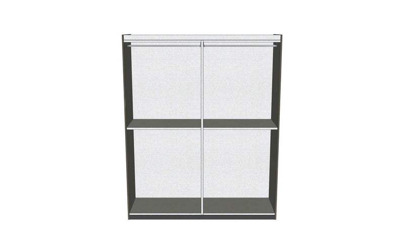 Dama Bianca - 4-Door Wardrobe With 2 Mirror Doors - White