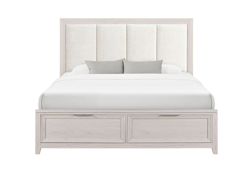 Mariah - Queen Bed - Beige