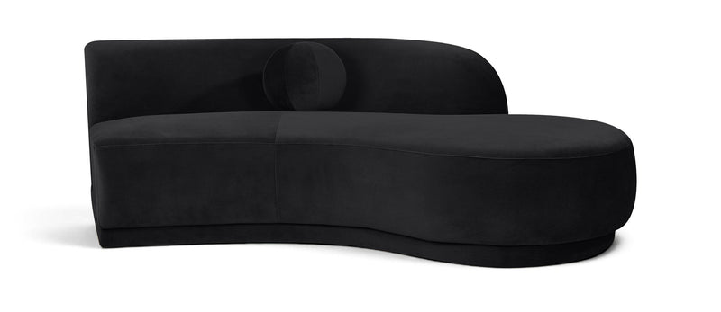 Avra - 86" Velvet Performance Fabric Upholstered Sofa