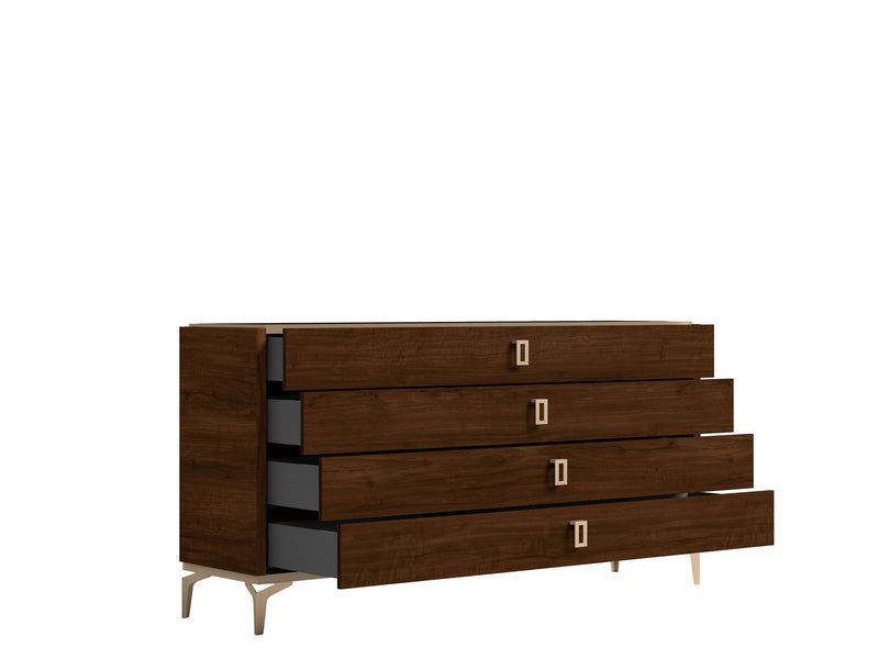 Eva - Dresser - Brown Walnut