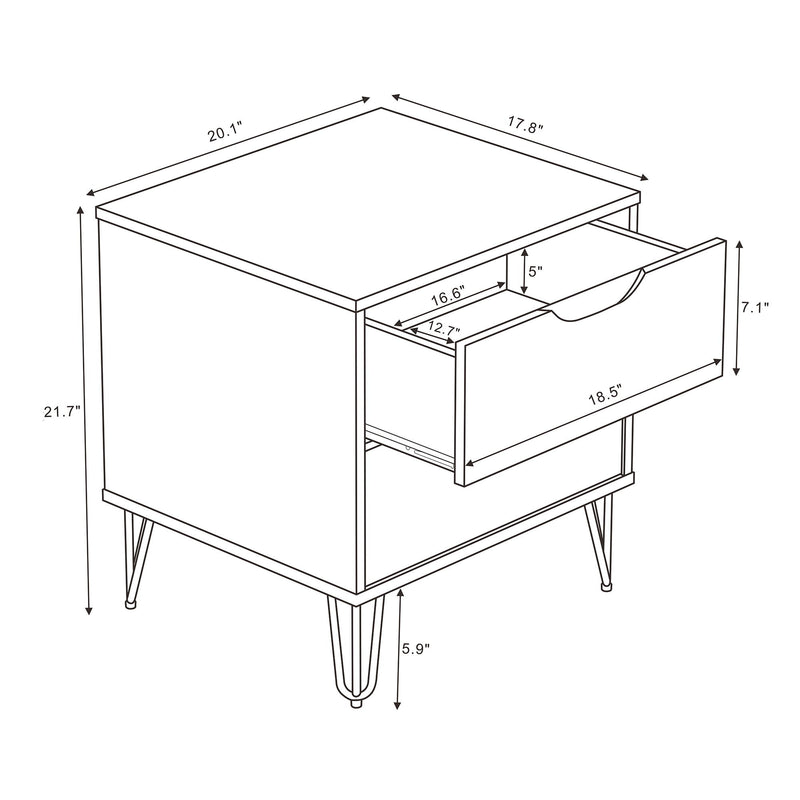 Manhattan Avira - Nightstand