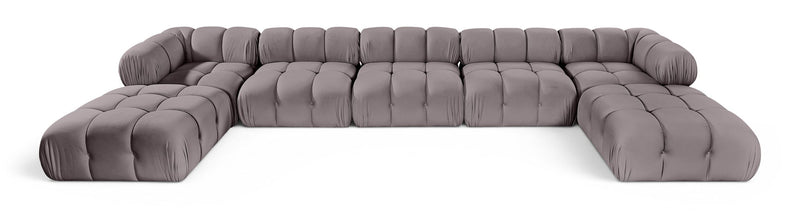 Orin - 7 Piece Modular Sectional (3 Modular Chairs, 2 Corner Chairs & 2 Ottomans)