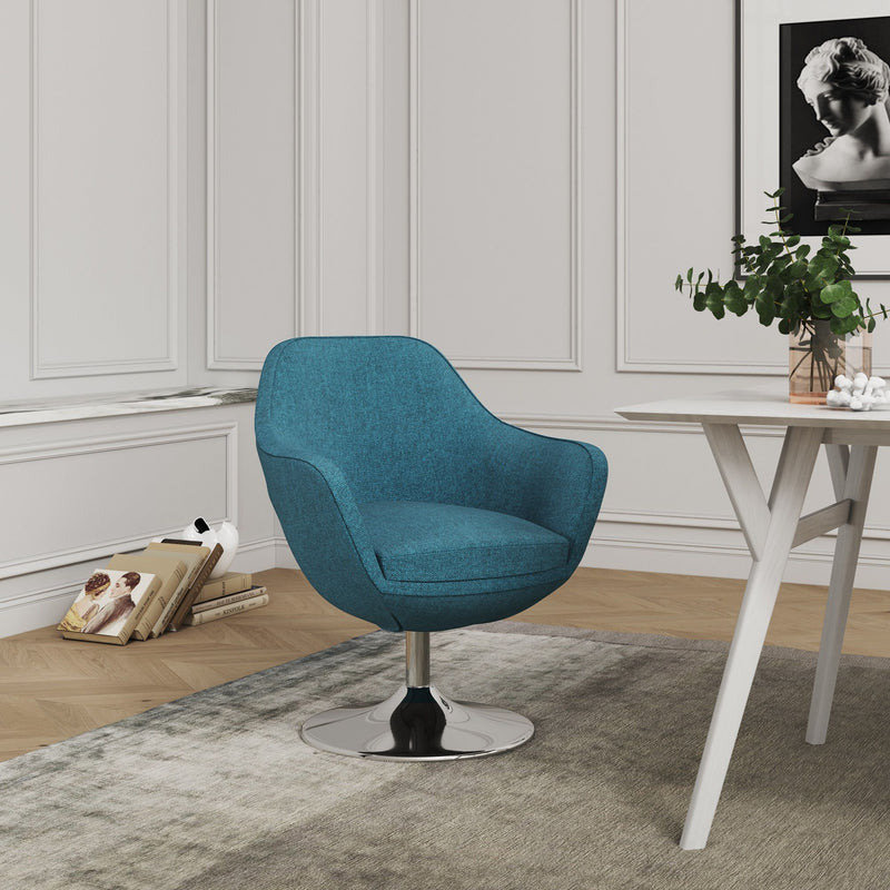 Manhattan Caisson - Swivel Lounge Chair