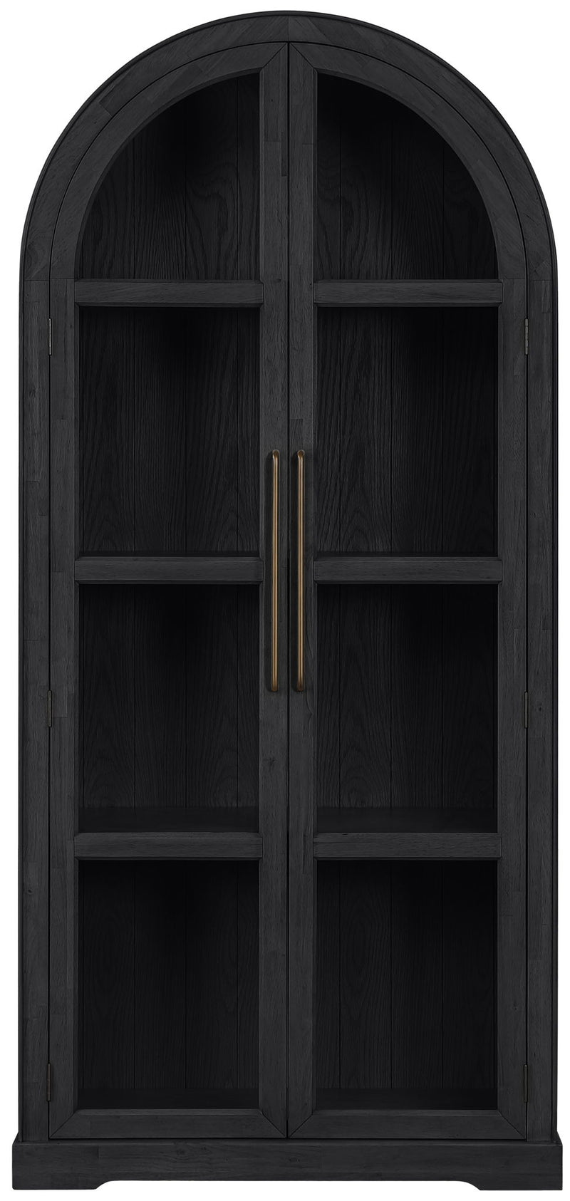 Corva - Solid Wood, Oak Veneer And Stainless Steel Storage Cabinet