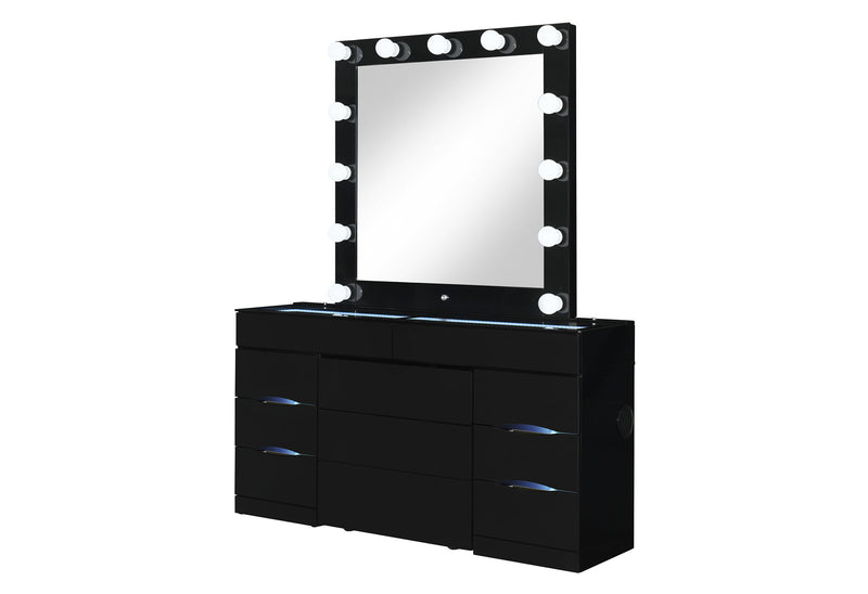 Ella - Vanity With Speaker - Black