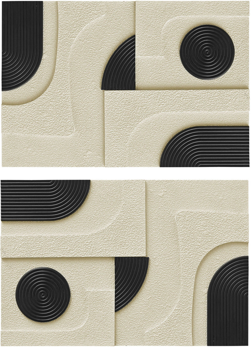 Element - Mango Wood 2 Piece Wall Art