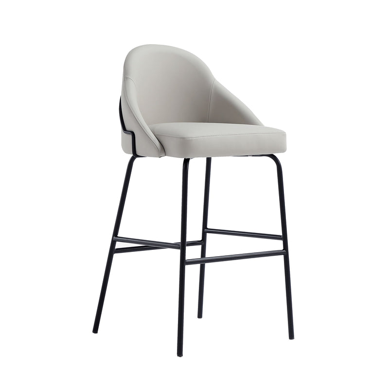Manhattan Gracie - Barstool With Black Base