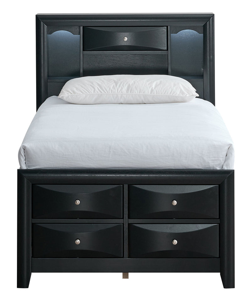 Glory Furniture - Marilla - Storage Bed With Lighting