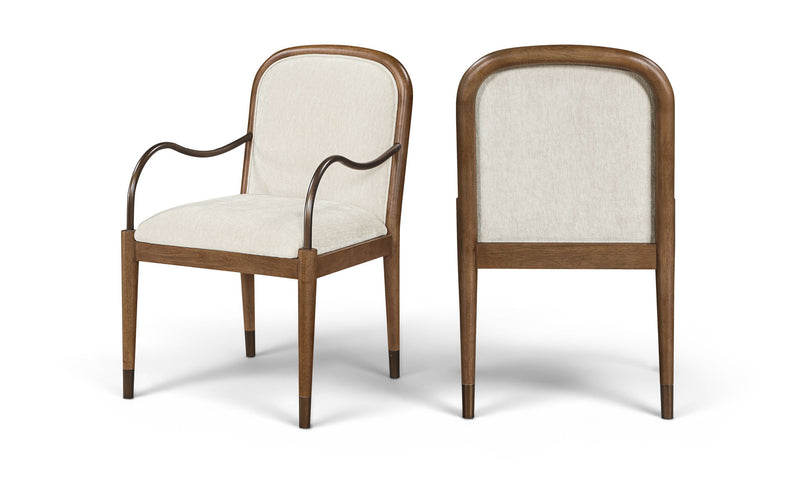 Cambria - Fabric Upholstered Dining Arm Chair
