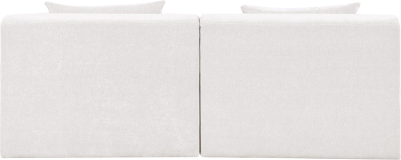 Stellar - 2 Piece 76" Upholstered Modular Armless Loveseat